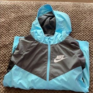 Light Blue Nike Windbreaker